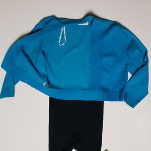 Calvin Klein cropped 3/4 sleeve sweater